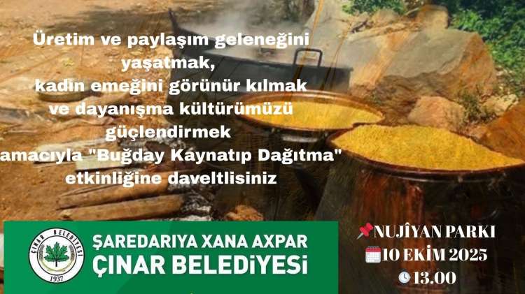 Geleneksel Buğday Kaynatma Buluşması